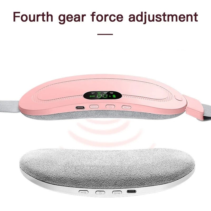 Rechargeable Warm Belt Electric Heating Uterus Menstrual Stomachache Waist Massager Heated Massage Warming Belt For Girls During Menstrual Period Auntie Nuangongbao Intelligent Heating Waist